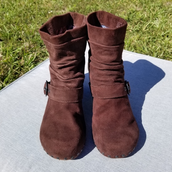 Dansko Nikita Brown Leather upper Slouch Ankle Boots EU size 39 - Picture 1 of 16
